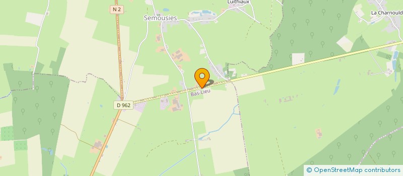 localisation de l'entreprise MONSIEUR ALAIN BURY  BAS-LIEU