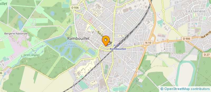 localisation de l'entreprise MONSIEUR ALAIN BUSTIN à RAMBOUILLET