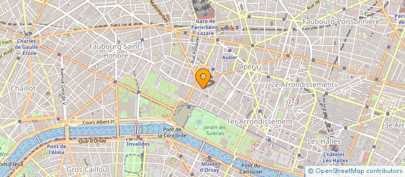 localisation de l'entreprise MONSIEUR ALAIN C JANSSENS  PARIS