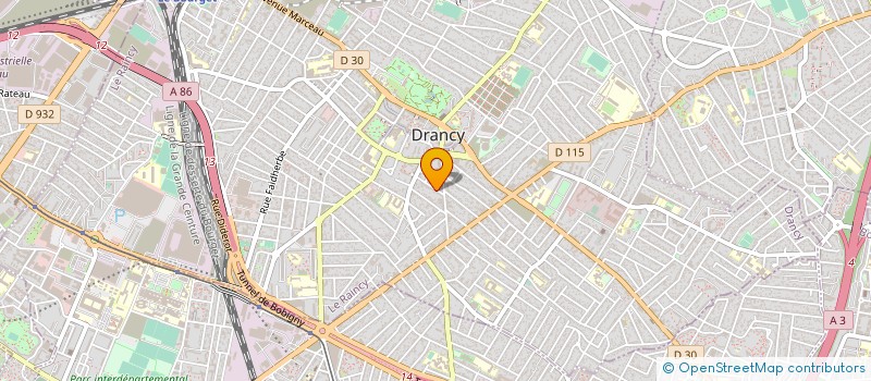 localisation de l'entreprise MONSIEUR ALAIN CACADOR à DRANCY