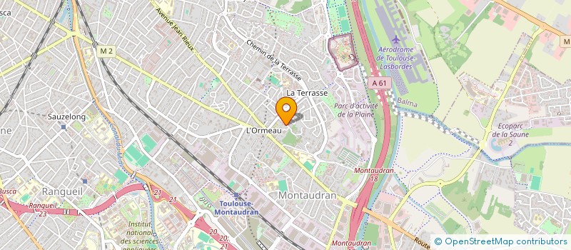 localisation de l'entreprise MONSIEUR ALAIN CADAMURO à TOULOUSE