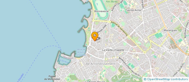 localisation de l'entreprise MONSIEUR ALAIN CADEAC  MARSEILLE