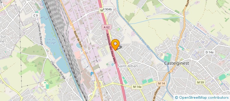 localisation de l'entreprise MONSIEUR ALAIN CADILHAC à SAINT-ALBAN