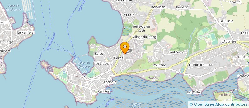 localisation de l'entreprise MONSIEUR ALAIN CADO  PORT-LOUIS