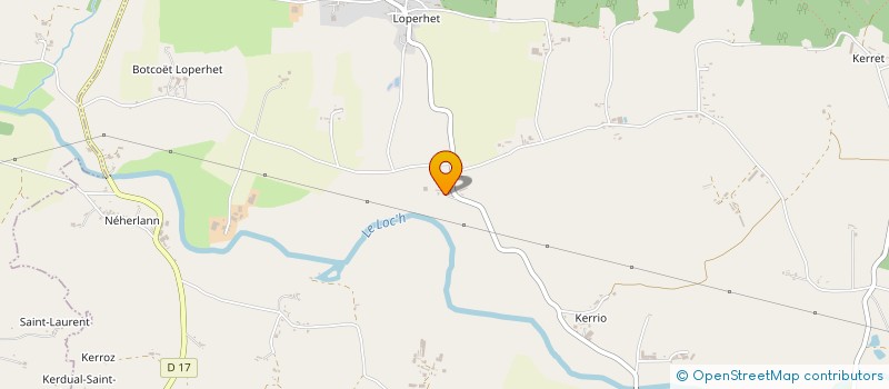 localisation de l'entreprise MONSIEUR ALAIN CADORET  GRAND-CHAMP