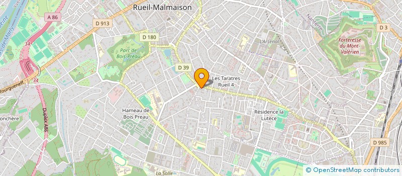 localisation de l'entreprise MONSIEUR ALAIN CAILLOCE à RUEIL-MALMAISON