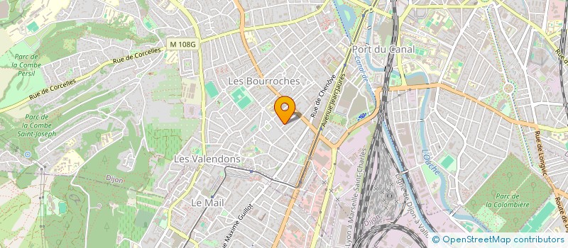 localisation de l'entreprise MONSIEUR ALAIN CAKMAK  DIJON