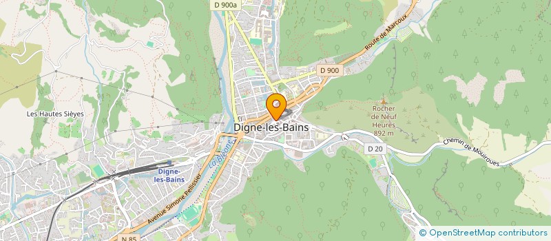 localisation de l'entreprise MONSIEUR ALAIN CALI à DIGNE-LES-BAINS