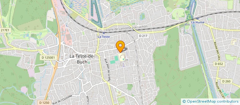 localisation de l'entreprise MONSIEUR ALAIN CALLEN à LA TESTE-DE-BUCH