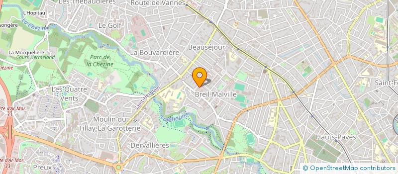 localisation de l'entreprise MONSIEUR ALAIN-CAMILLE CHEDORGE  NANTES