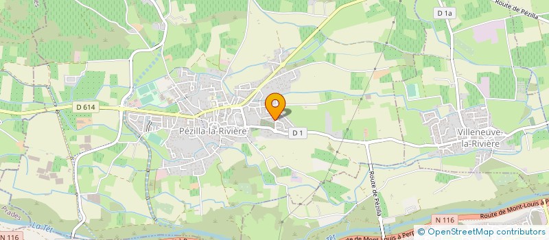 localisation de l'entreprise MONSIEUR ALAIN CAMILLERI  PEZILLA-LA-RIVIERE