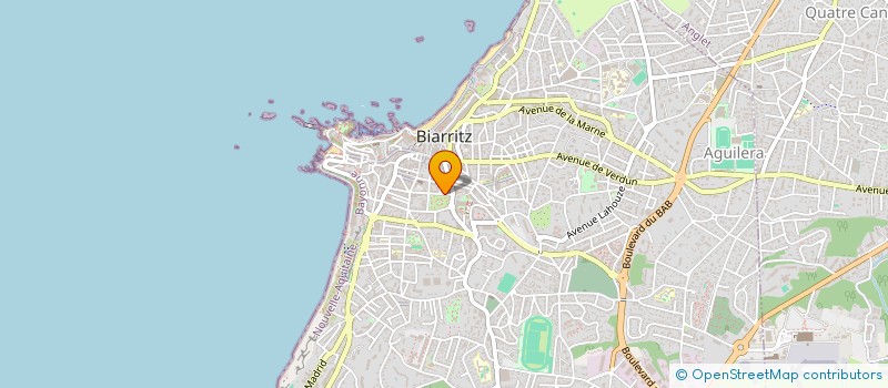 localisation de l'entreprise MONSIEUR ALAIN CAMPAN à BIARRITZ