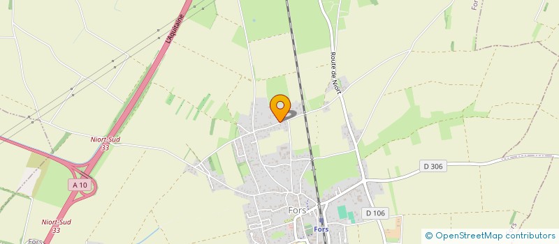 localisation de l'entreprise MONSIEUR ALAIN CANTEAU  FORS