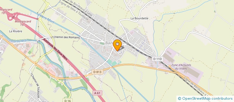localisation de l'entreprise MONSIEUR ALAIN CAPPAROS à BAZIEGE