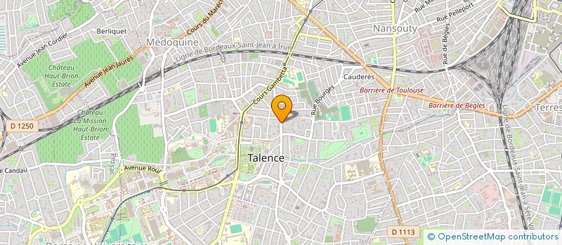 localisation de l'entreprise MONSIEUR ALAIN CARCANADE à TALENCE