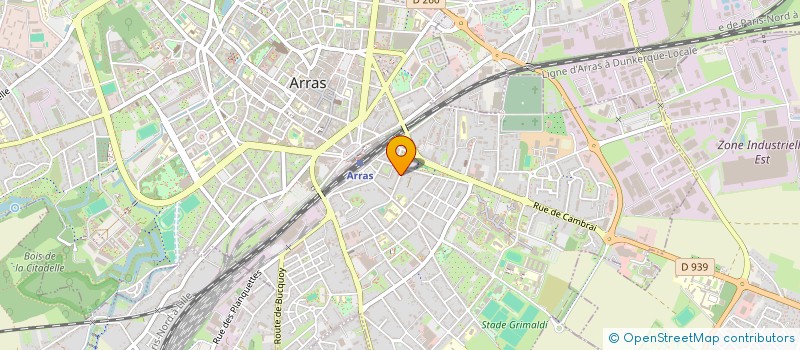 localisation de l'entreprise MONSIEUR ALAIN CARLIER à ARRAS
