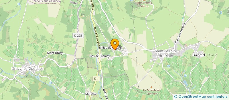 localisation de l'entreprise MONSIEUR ALAIN CARNET  SAINT-SERNIN-DU-PLAIN