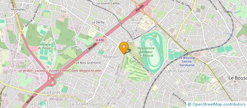 localisation de l'entreprise MONSIEUR ALAIN CARPY  EYSINES