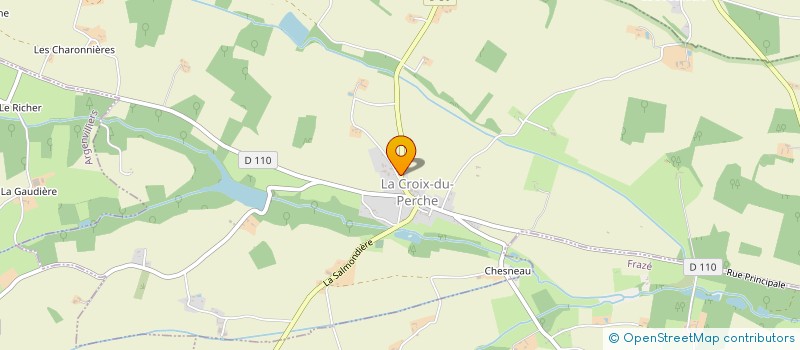 localisation de l'entreprise MONSIEUR ALAIN CARRE à LA CROIX-DU-PERCHE