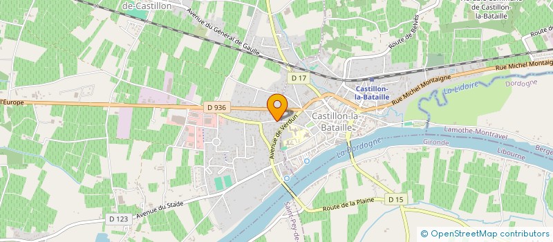 localisation de l'entreprise MONSIEUR ALAIN CARRERE-GEE à SAINT-MAGNE-DE-CASTILLON