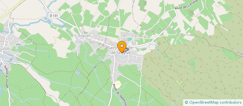 localisation de l'entreprise MONSIEUR ALAIN CARRIOL  SAINT-BAUZILLE-DE-LA-SYLVE