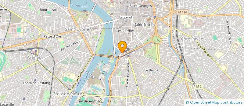 localisation de l'entreprise MONSIEUR ALAIN CASAMIAN  TOULOUSE