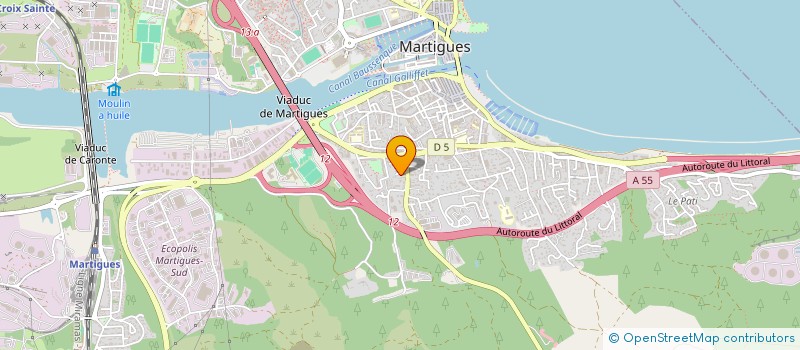 localisation de l'entreprise MONSIEUR ALAIN CASEZ  MARTIGUES