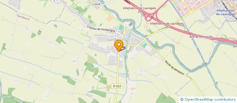 localisation de l'entreprise MONSIEUR ALAIN CASSAN à VILLEFRANCHE-DE-LAURAGAIS