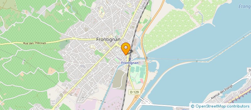 localisation de l'entreprise MONSIEUR ALAIN CASTEL à FRONTIGNAN
