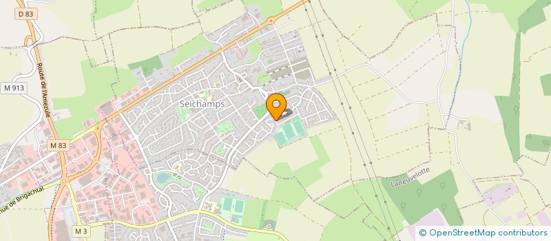 localisation de l'entreprise MONSIEUR ALAIN CASTELLANI  SEICHAMPS