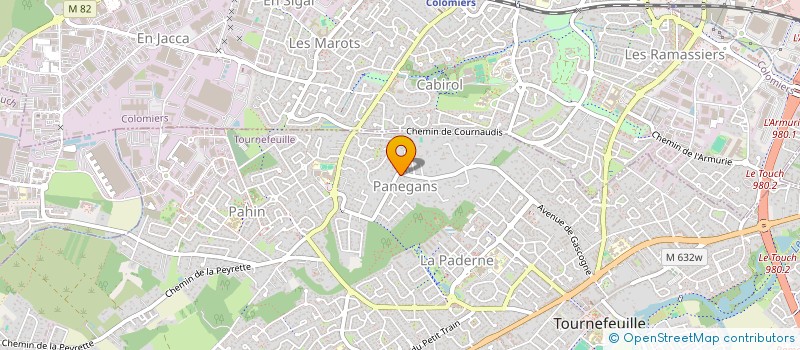 localisation de l'entreprise MONSIEUR ALAIN CASUSO  TOURNEFEUILLE