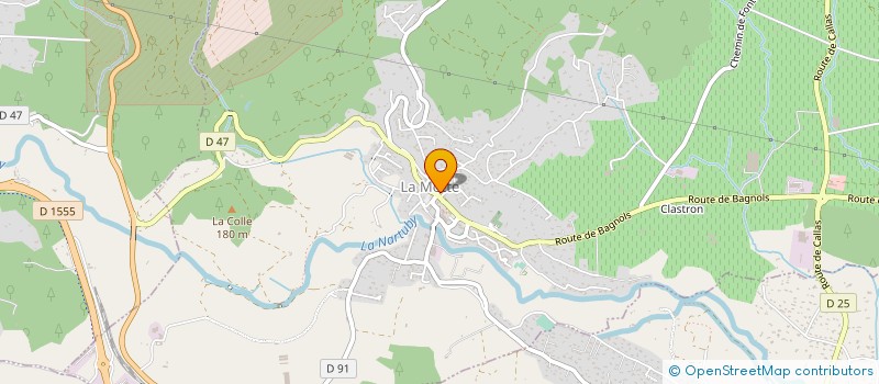 localisation de l'entreprise MONSIEUR ALAIN CAT à LA MOTTE