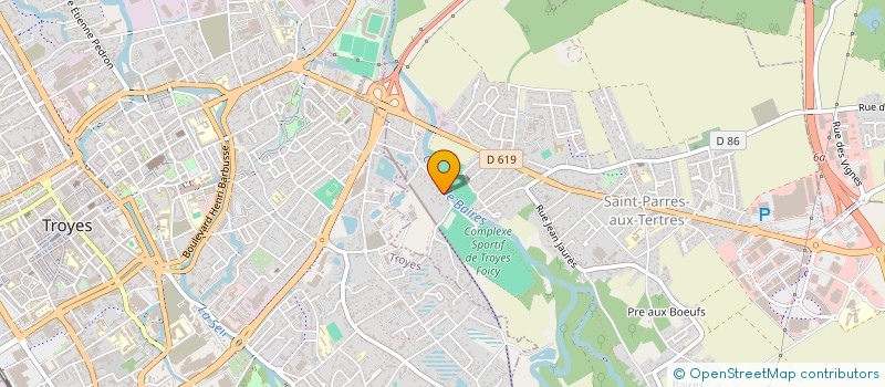 localisation de l'entreprise MONSIEUR ALAIN CATHERINE  SAINT-PARRES-AUX-TERTRES