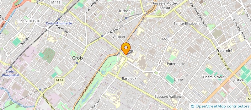 localisation de l'entreprise MONSIEUR ALAIN CAUDRELIEZ à ROUBAIX