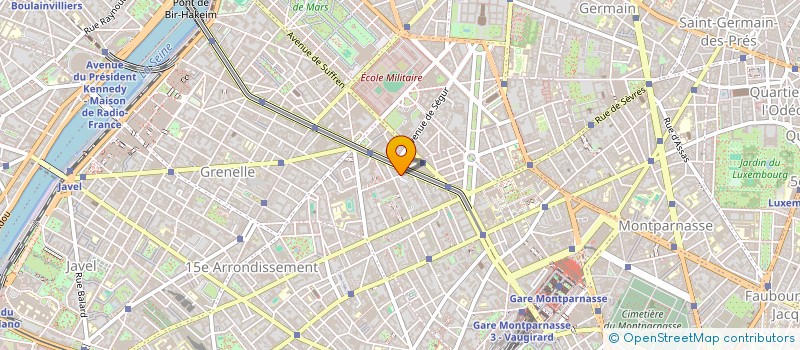 localisation de l'entreprise MONSIEUR ALAIN CAUMONT  PARIS