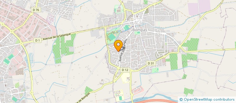 localisation de l'entreprise MONSIEUR ALAIN CAUSSE  BOMPAS