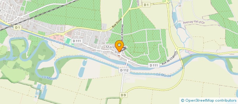 localisation de l'entreprise MONSIEUR ALAIN CAUSTROIS  AY-CHAMPAGNE