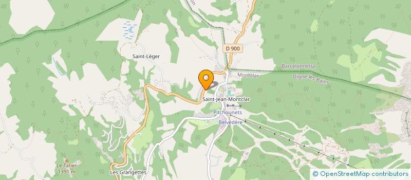 localisation de l'entreprise MONSIEUR ALAIN CAVA  MONTCLAR