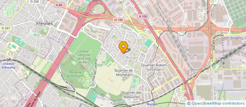 localisation de l'entreprise MONSIEUR ALAIN CAVEL à RUNGIS