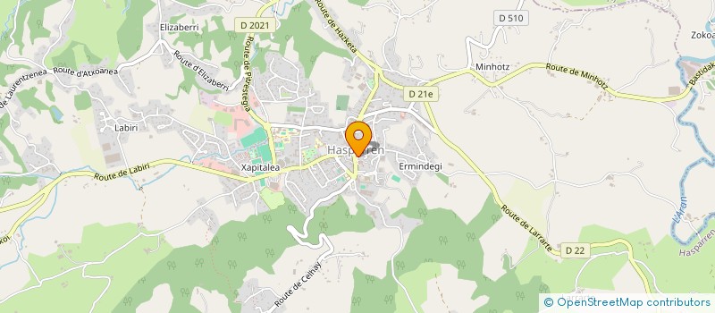 localisation de l'entreprise MONSIEUR ALAIN CAZAUNAU à HASPARREN