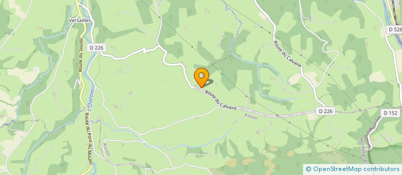 localisation de l'entreprise MONSIEUR ALAIN CAZUS  LESTELLE-BETHARRAM