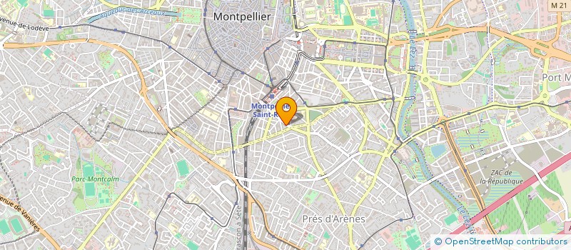 localisation de l'entreprise MONSIEUR ALAIN CELESTIN à MONTPELLIER