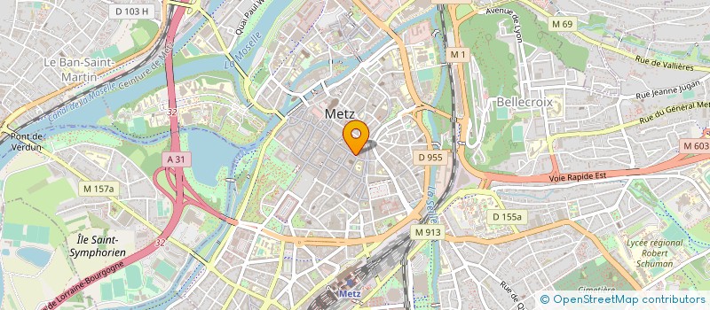 localisation de l'entreprise MONSIEUR ALAIN CESCUTTI  METZ