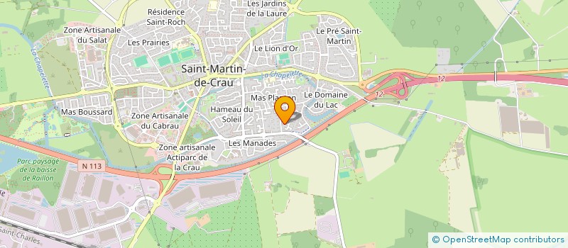 localisation de l'entreprise MONSIEUR ALAIN CESSENS à SAINT-MARTIN-DE-CRAU