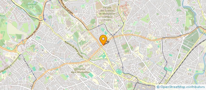 localisation de l'entreprise MONSIEUR ALAIN CHABANON  MONTPELLIER