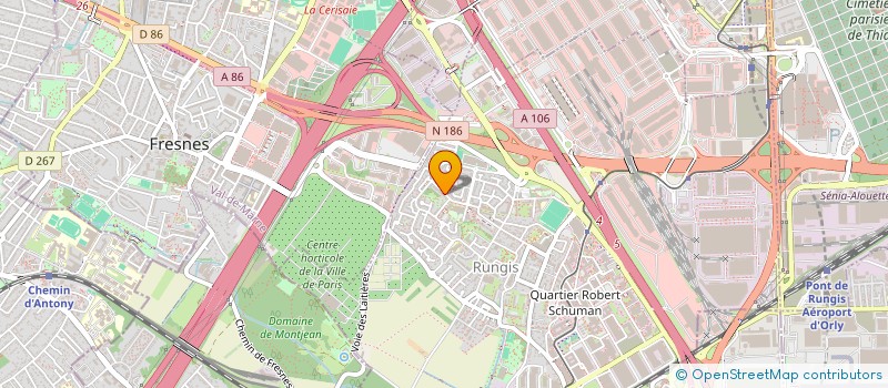 localisation de l'entreprise MONSIEUR ALAIN CHABERT  RUNGIS