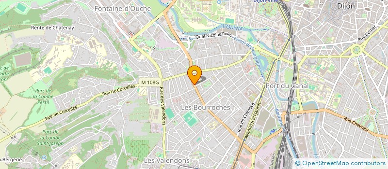 localisation de l'entreprise MONSIEUR ALAIN CHAFFANEL à DIJON