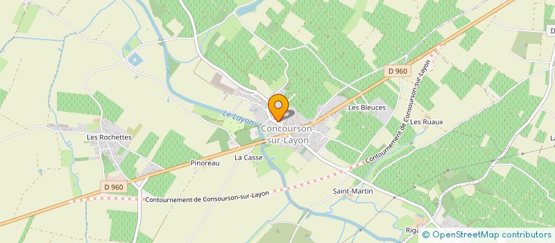 localisation de l'entreprise MONSIEUR ALAIN CHAIGNEAU à DOUE-EN-ANJOU
