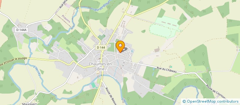 localisation de l'entreprise MONSIEUR ALAIN CHAIGNEAU  CHAUMES-EN-BRIE