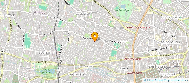 localisation de l'entreprise MONSIEUR ALAIN CHAINAT à BORDEAUX